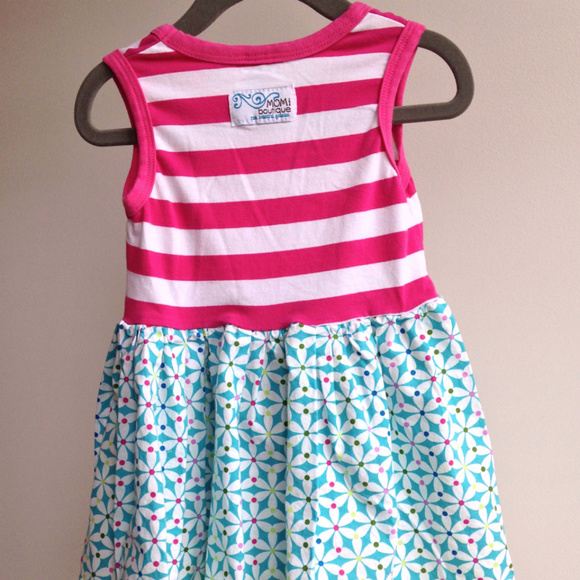 MOMI BOUTIQUE Seaside Beach Seahorse Dress 2T - Picture 4 of 5